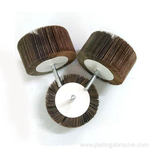 40mm abrasive Flap wheels with mounted 6mm shank